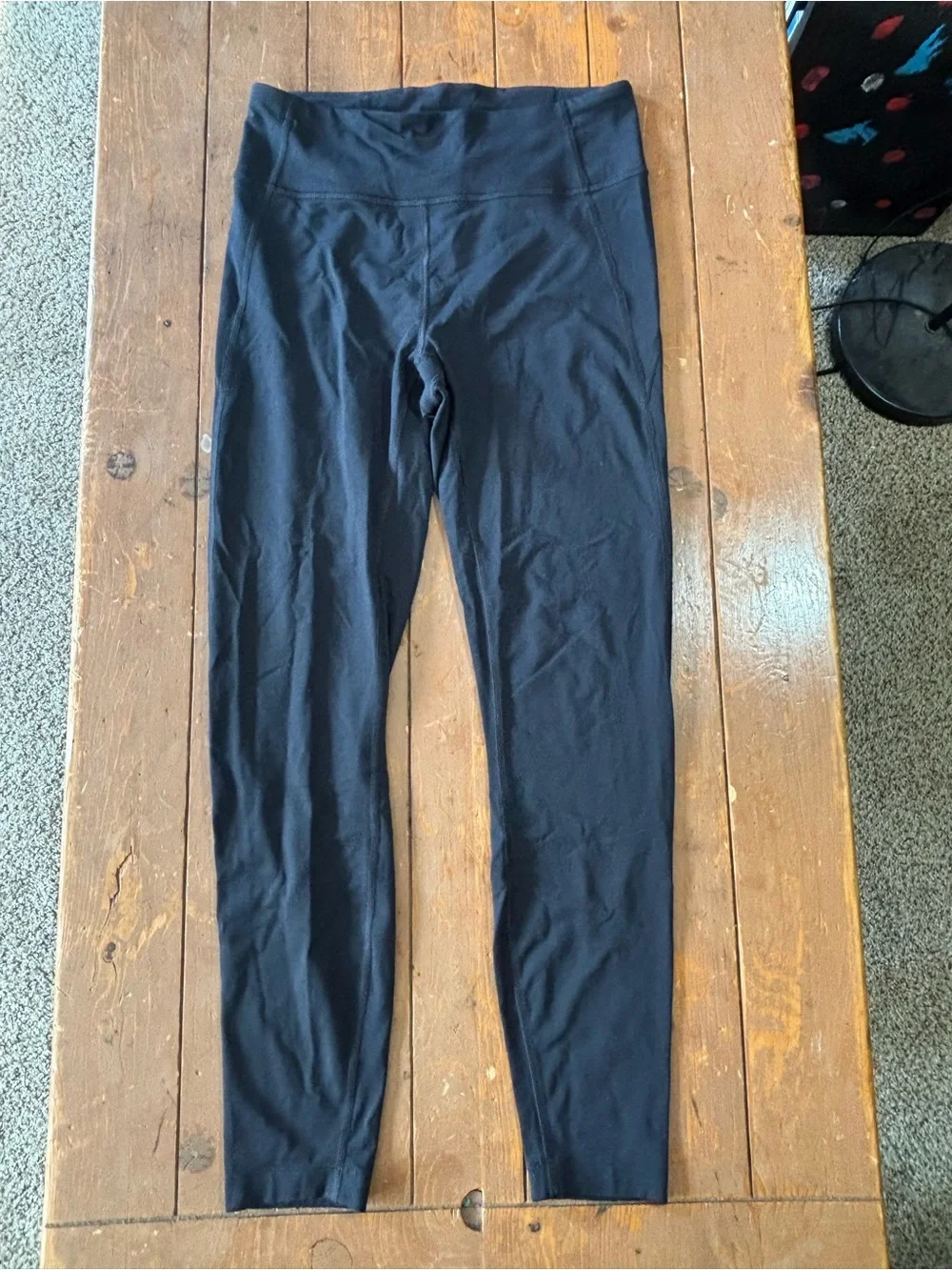 Allbirds Natural Merino Wool Leggings with High-Rise Waist
